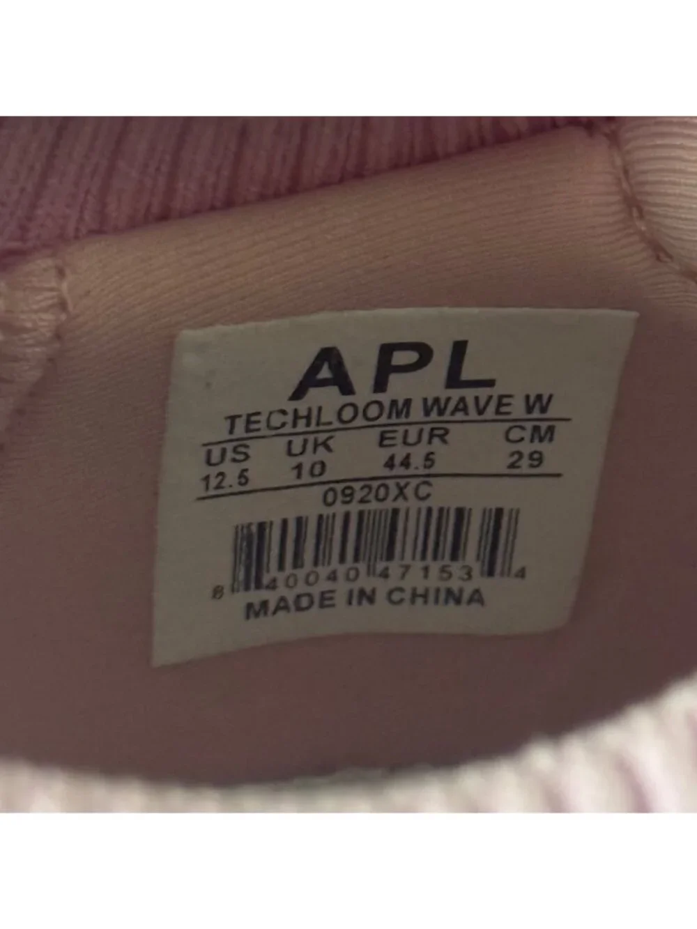 APL Womens‎ TechLoom Wave Sneakers Pink Camo Sole Size 12.5 US Lightweight shoes
